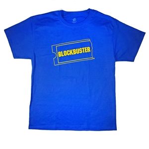 Hanes Blockbuster Cotton T-shirt Last On Planet